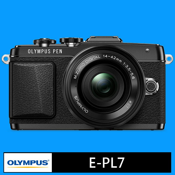 OLYMPUS E-PL7 + 14-42mm EZ 電動鏡★(公司貨)★贈 SanDisk 32G 專用鋰電