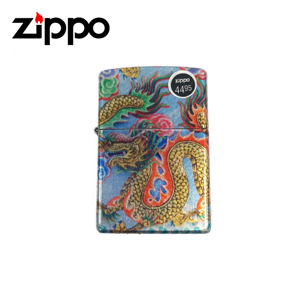 ZIPPO 龍的設計 打火機 48575