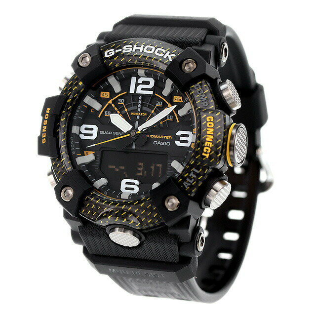 G-SHOCK クオーツGG-B100Y-1A Bluetooth アナデジブラック黒CASIO