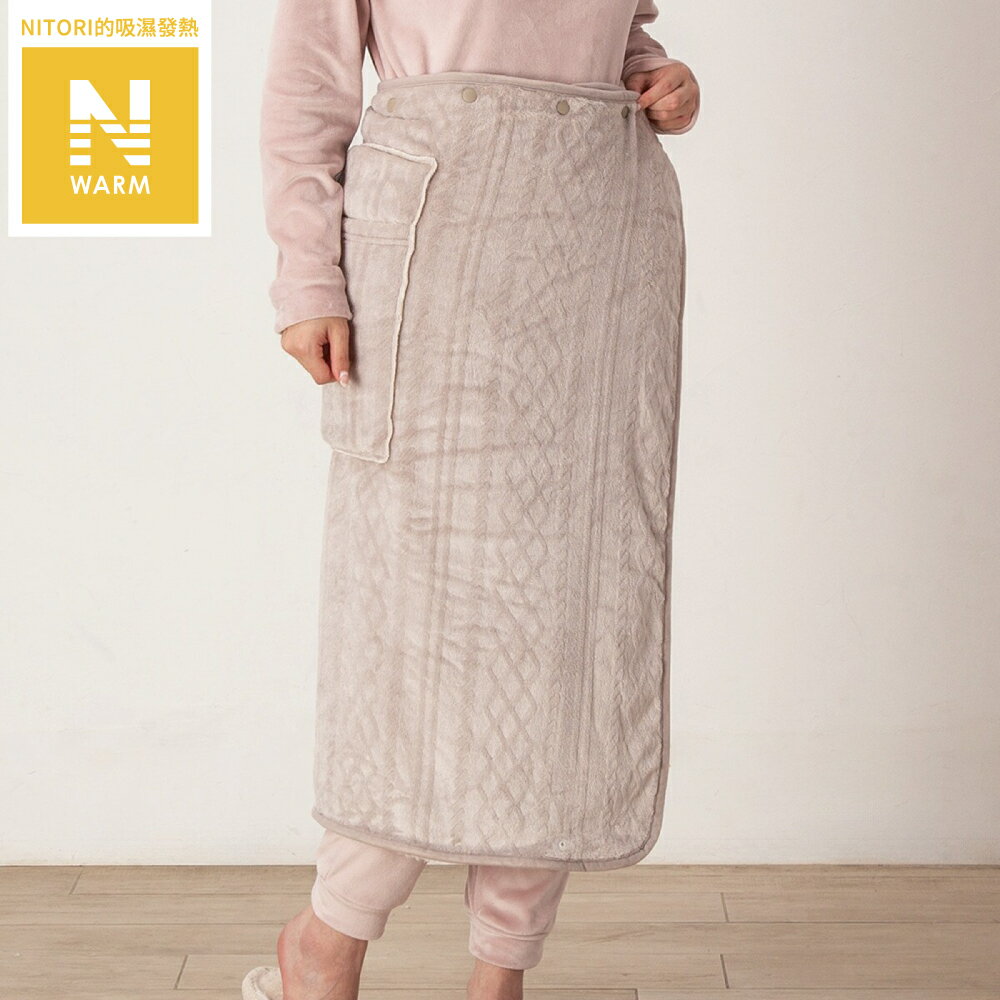 吸濕發熱 多用途蓋毯 N WARM CABLE LMO NITORI宜得利家居