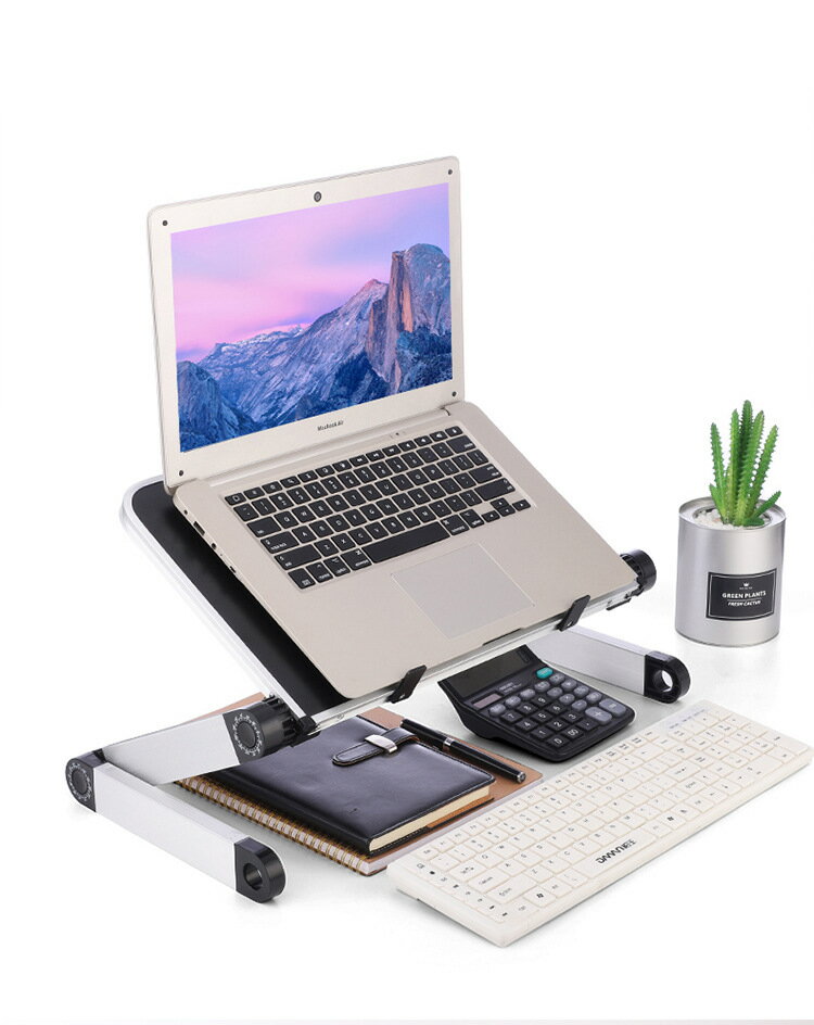 新品筆記本支架桌面散熱支架增高底座平板支架調節升降電腦墊高支「限時特惠」