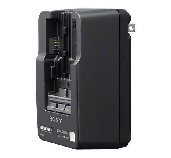 【新博攝影】Sony BC-QM1 壁插式快速充電器 (台灣索尼公司貨)