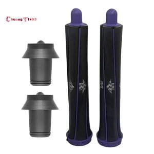 戴森 Dyson適用於 Dyson Airwrap 造型器配件的捲發桶和適用於 器、音量和形狀捲髮工具紫色