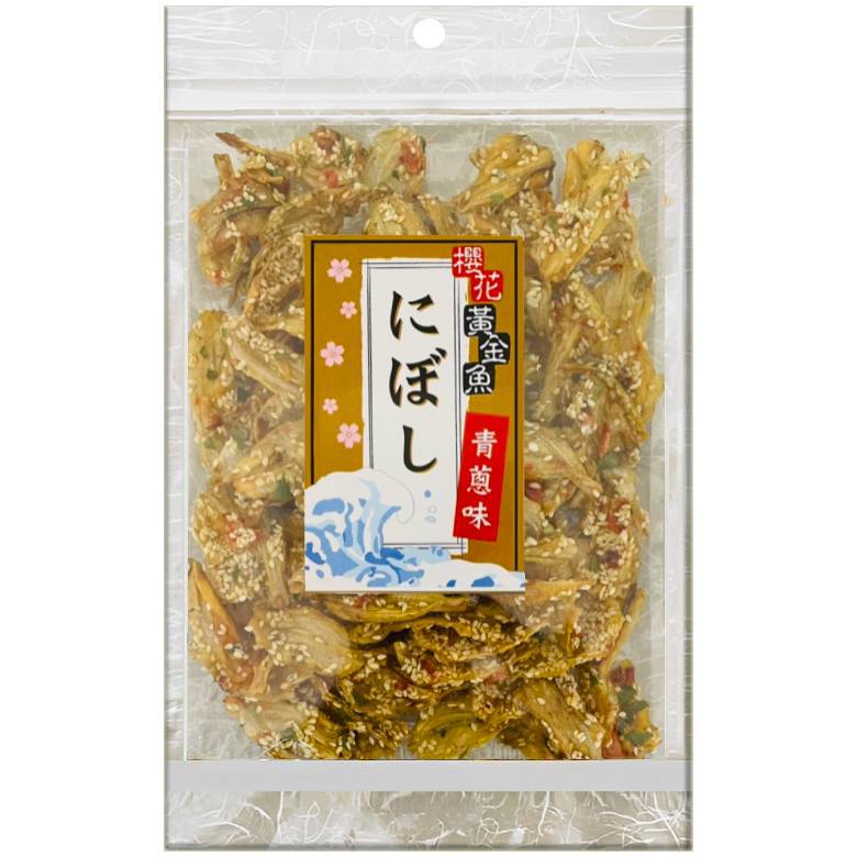 志烜食品 櫻花蝦青蔥黃金魚(150g/包) [大買家]