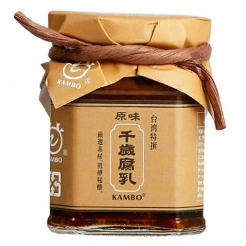 桃米泉 原味千歲腐乳(豆腐乳) 220g/瓶 甘寶(超商限4瓶) 0