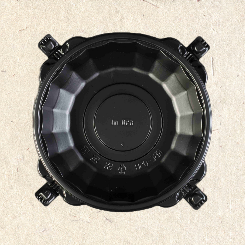 RELOCKS RBC-05 防漏碗 扣式餐盒 微波餐盒 黑色餐盒 自扣盒 外帶餐盒 便當盒 自扣 免洗碗 外帶碗 湯碗 麵碗 餐碗 碗盤 一次性餐盒 環保餐盒 RBC05 2