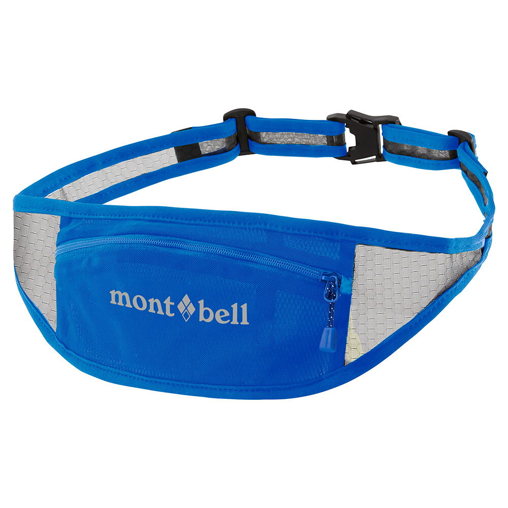 【【蘋果戶外】】mont-bell 1133332 運動腰包 CROSS RUNNER POUCH S 反光logo 彈性網 跑步腰包
