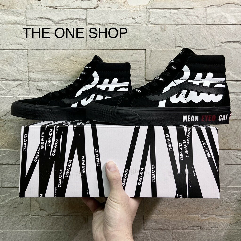 VANS Sk8 Hi Reissue VAULT PATTA 黑色高筒VN0A4BVH5X0 | The One Shop