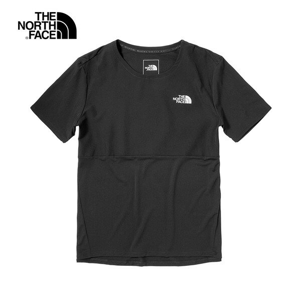美國[The North Face]M TRUE RUN S/S SHIRT / 男款運動彈性T / 運動T恤《長毛象休閒旅遊名店》