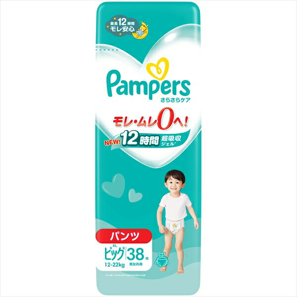 【P&G】幫寶適 清爽舒適系列（褲型尿布）超級特大碼XL號 38片 (4組裝共152片) 日本必買 | 日本樂天熱銷