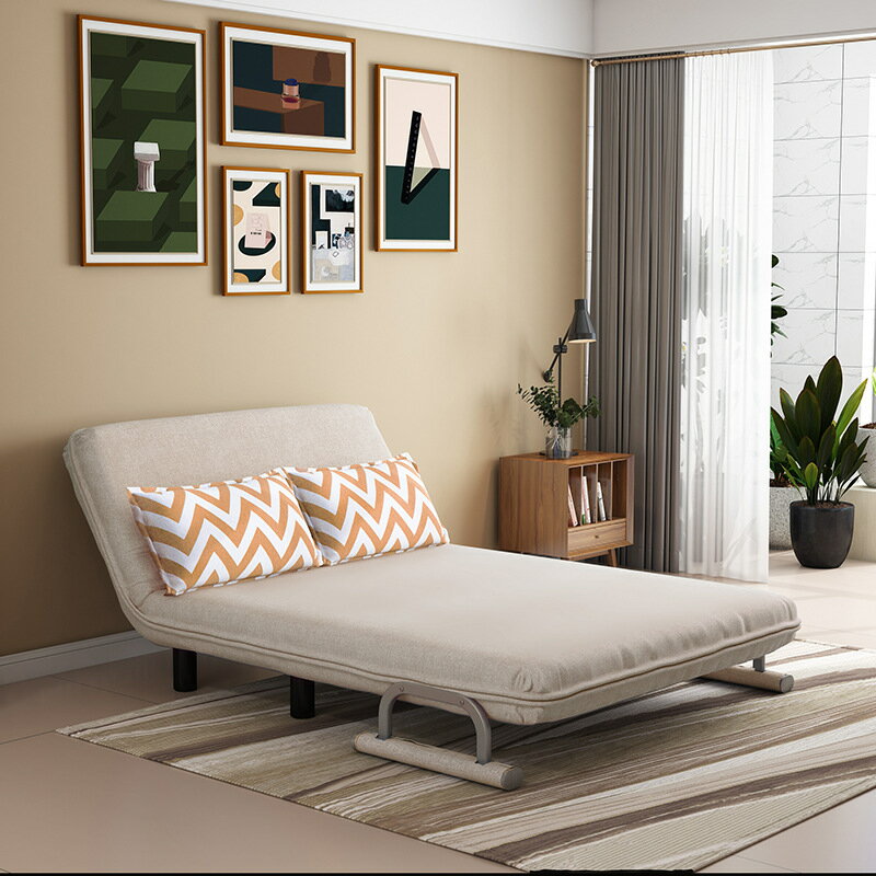 折疊床坐臥兩用可折疊單人1.2米雙人1.5米沙發床小戶型家用網紅款
