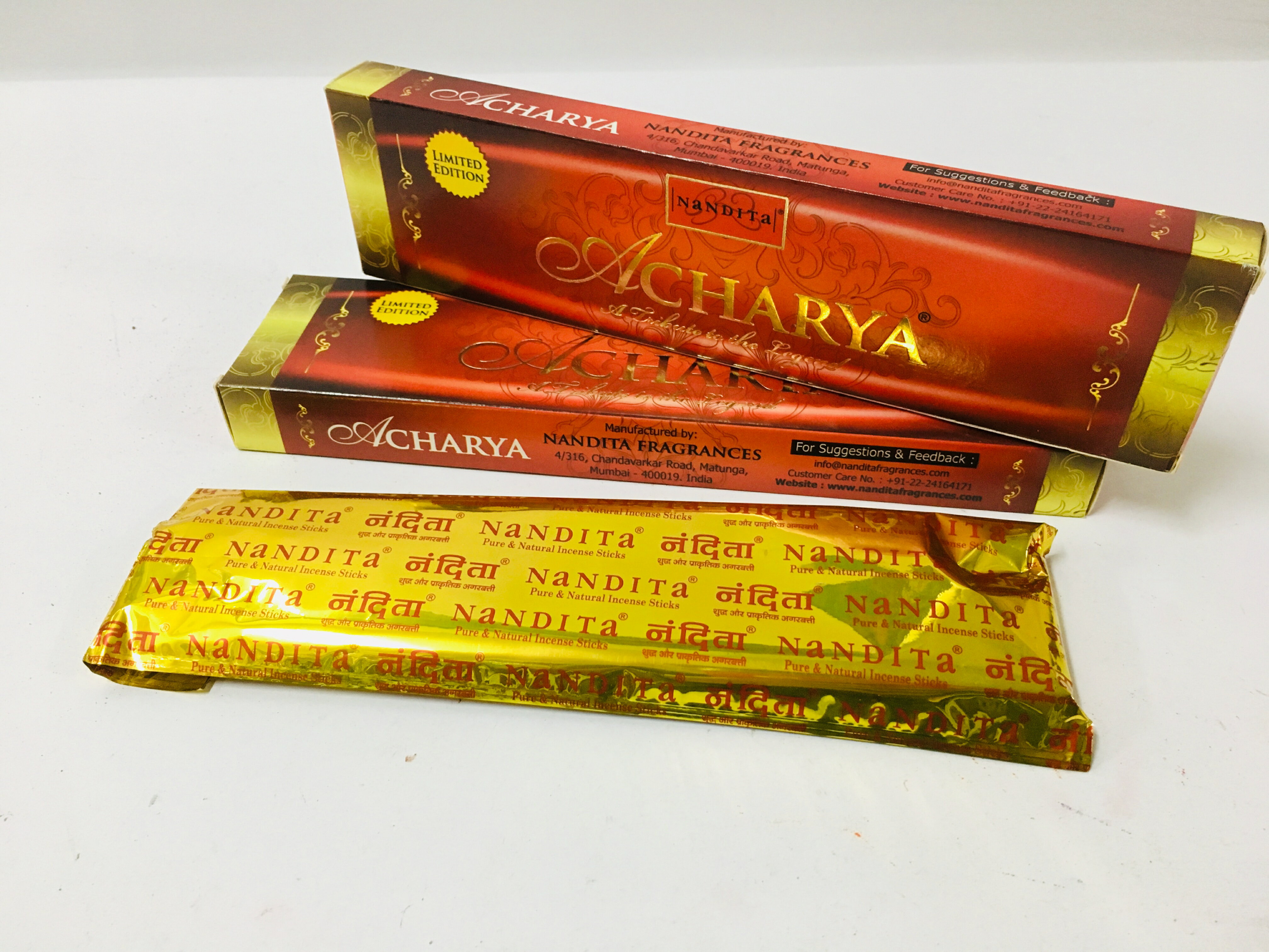 [綺異館] 印度香 傳授 50g 清新香氣 NANDIT ACHARYA 高品質款