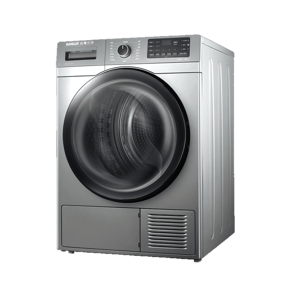SANLUX台灣三洋 10kg 熱泵乾衣機 /台 ASD-100UA【APP滿額下單10%點數(單一帳號最高1000點)】9/30止