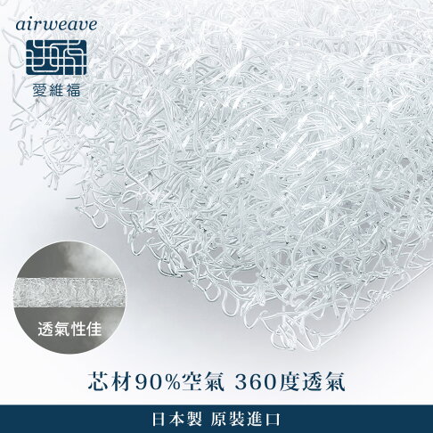 airweave 愛維福|雙人 - 8公分和匠薄墊 (三段式硬度 強化腰部支撐 日本原裝) 9