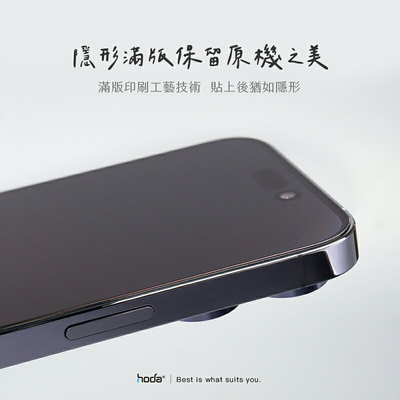 hoda 9H 德國萊茵 抗藍光 AR 抗反射 保護貼 玻璃貼 螢幕貼 適 iPhone 15 Plus pro Max 4