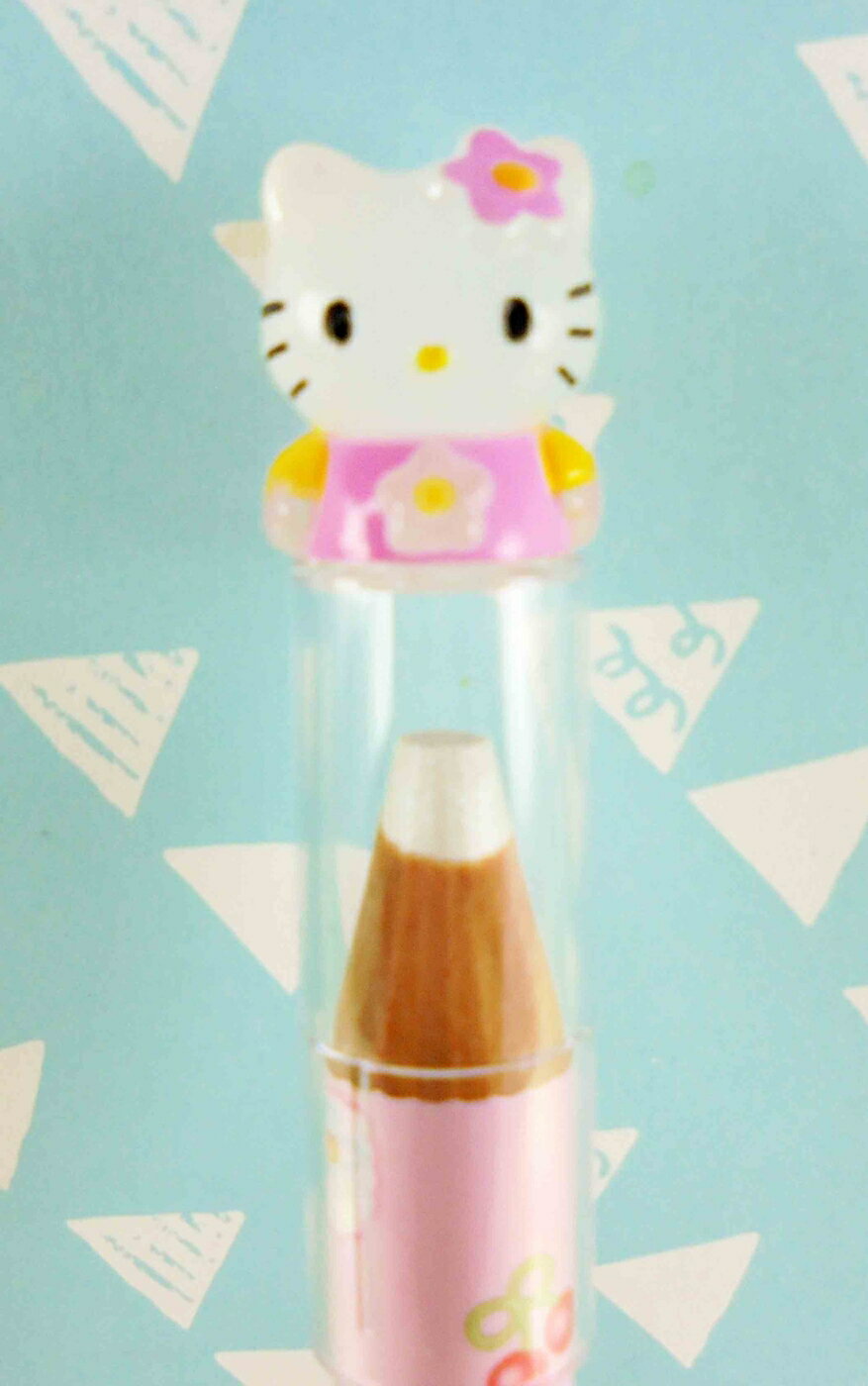 【震撼精品百貨】Hello Kitty 凱蒂貓 KITTY眼影筆-銀白色筆芯 震撼日式精品百貨