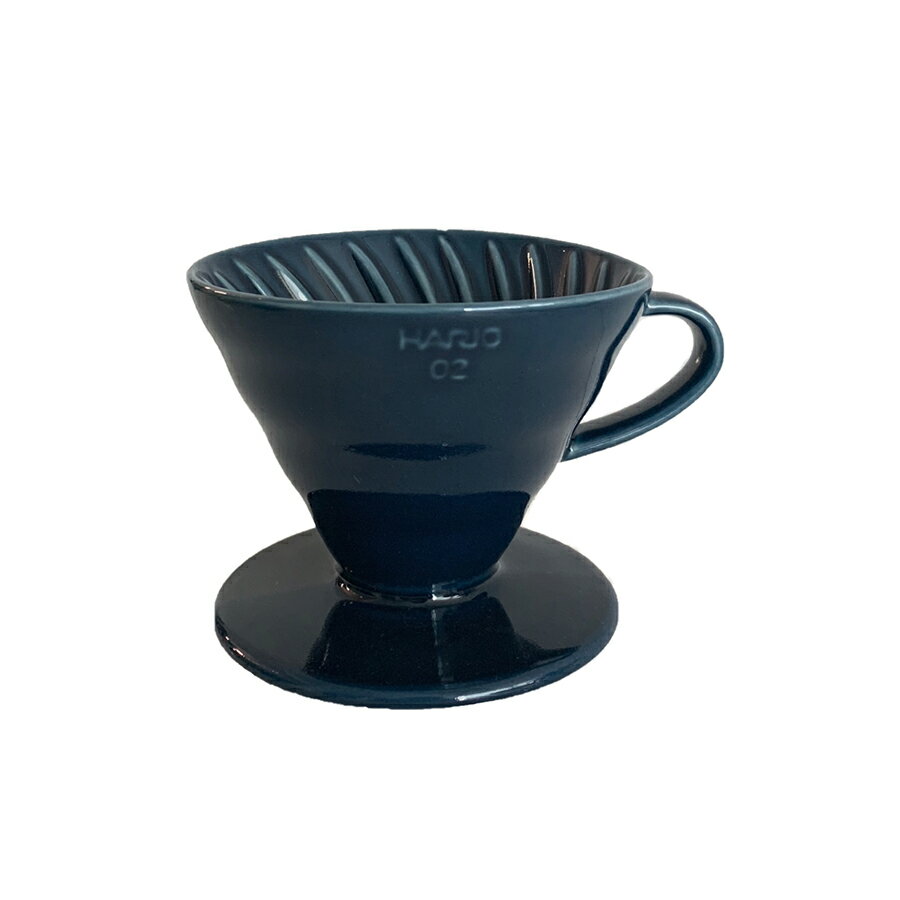 金時代書香咖啡 HARIO V60藏青藍02彩虹磁石濾杯 1-4杯 VDC-02-IBU-TW