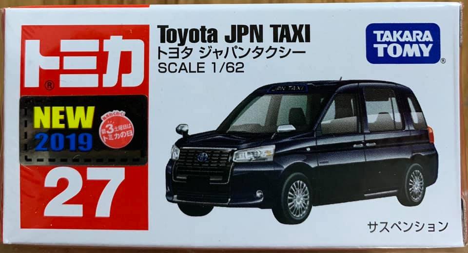 ☆勳寶玩具舖【現貨】Tomica 多美小車 # 27 Toyota JPN TAXI 日本計程車