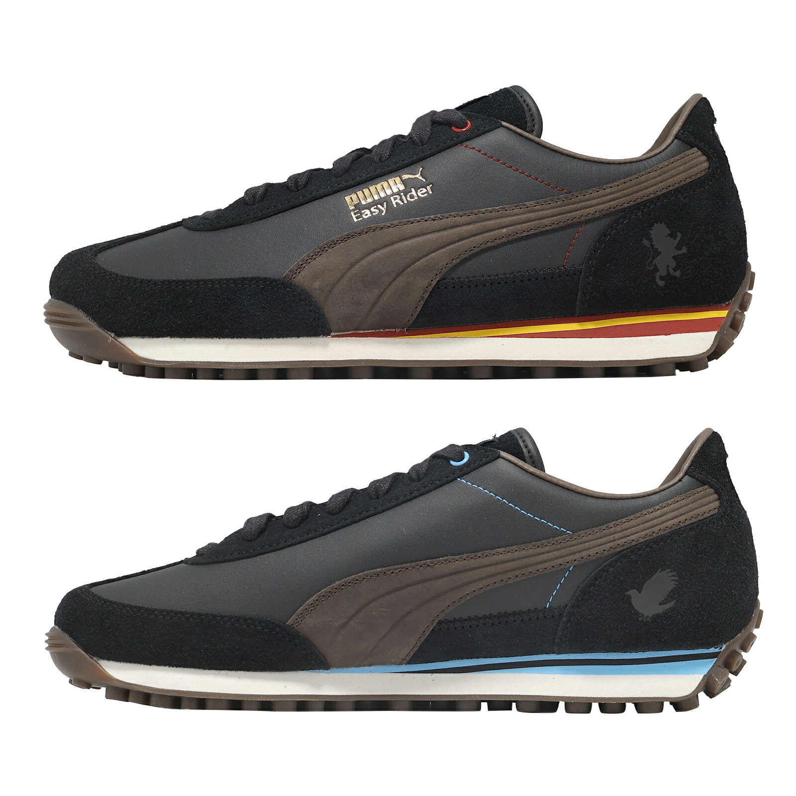Puma 休閒鞋 Easy Rider Harry Potter 男鞋 哈利波特聯名 黑棕 401208-01