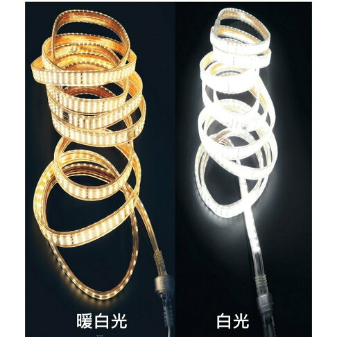 5米、10米 戶外防水露營燈條2835超亮264珠LED 3排調光燈條 LED燈條 天幕 炊事帳【現貨】 1