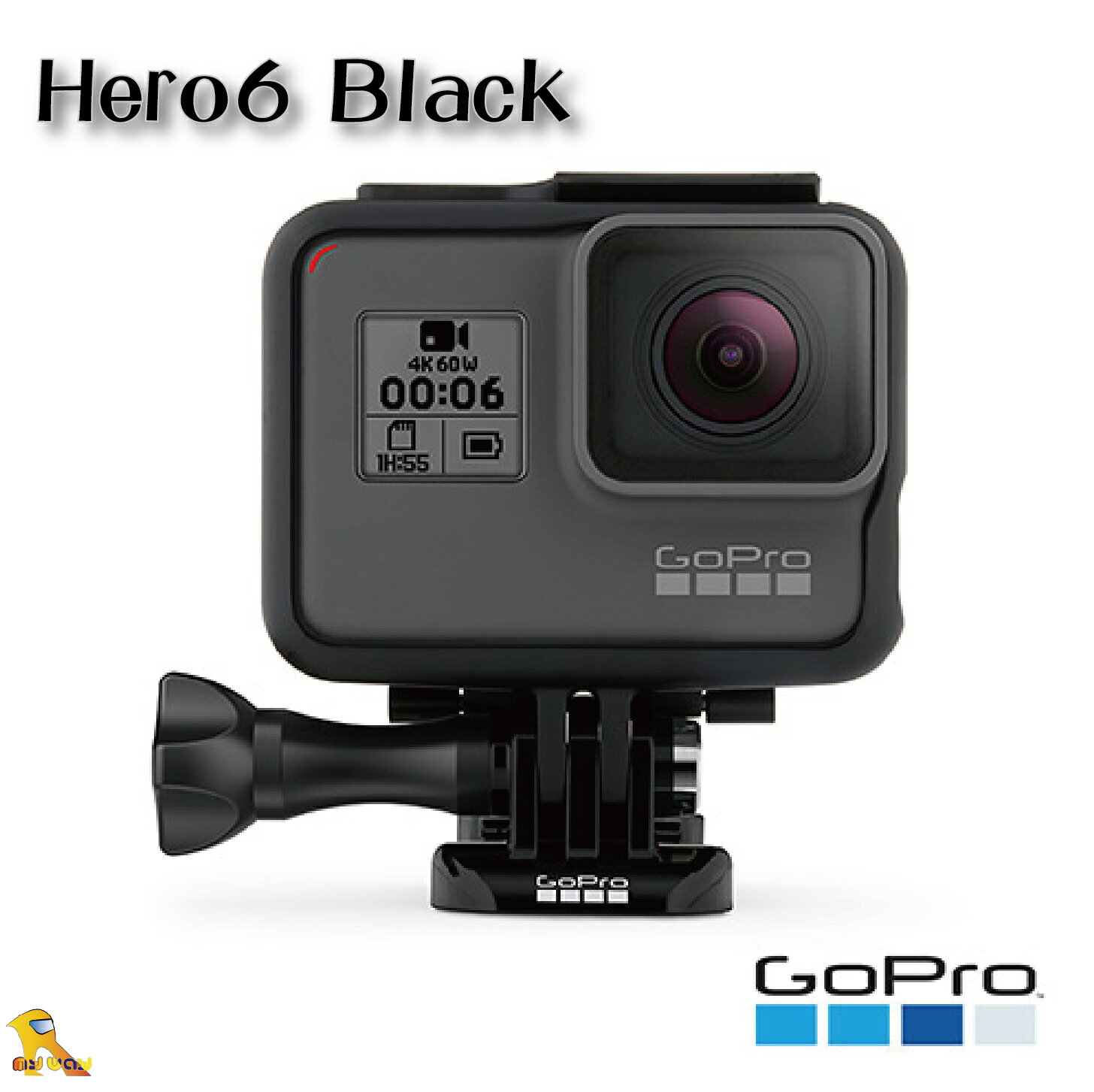 ~任我行騎士部品~GoPro 6 Black 現金價送電池 運動攝影機 公司貨 4K HERO6