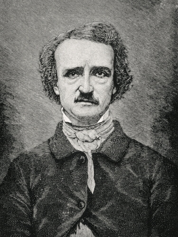 UnbeatableSale: Posterazzi DPI1839559LARGE Edgar Allan Poe 1809 To 1849 ...