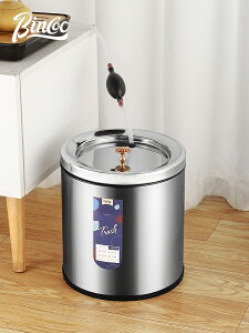 Bincoo不銹鋼茶水桶茶渣桶排水茶桶垃圾桶茶葉分離茶具配件廢水桶