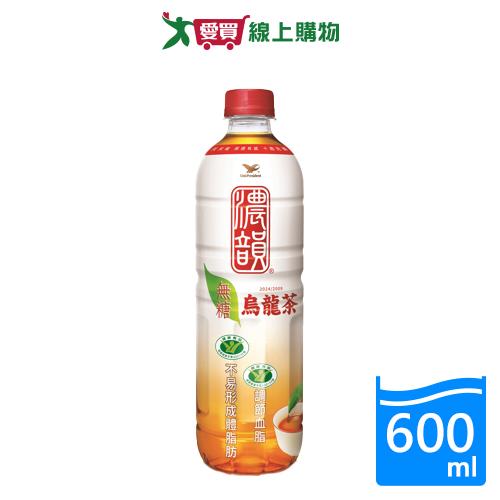 濃韻烏龍茶600ML【愛買】