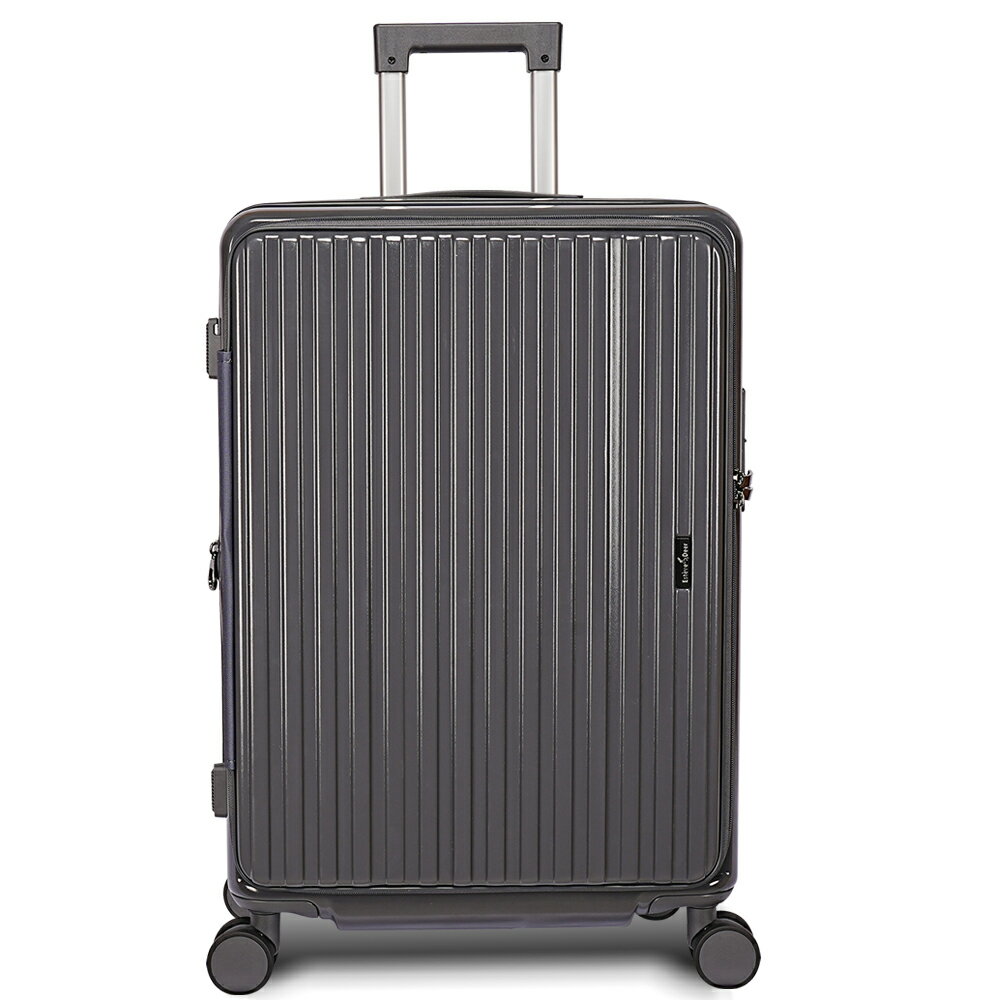 【Estève Deer艾迪兒】28吋前開式行李箱、福利品、TSA海關鎖、鋁合金拉桿、360度飛機輪、耐摔耐刮、可加大 0