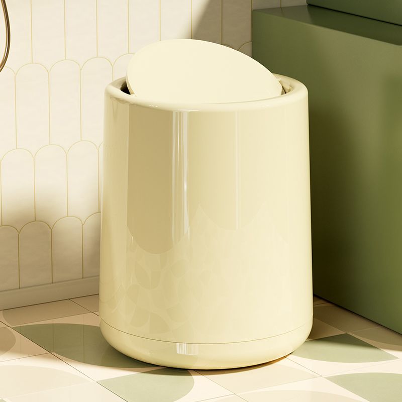 奶油風垃圾桶家用大容量帶蓋客廳高顏值可愛臥室廁所紙簍