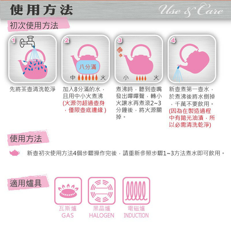 【美國MotherGoose 鵝媽媽】304不鏽鋼 傑瑞笛音壺 2.6L 3