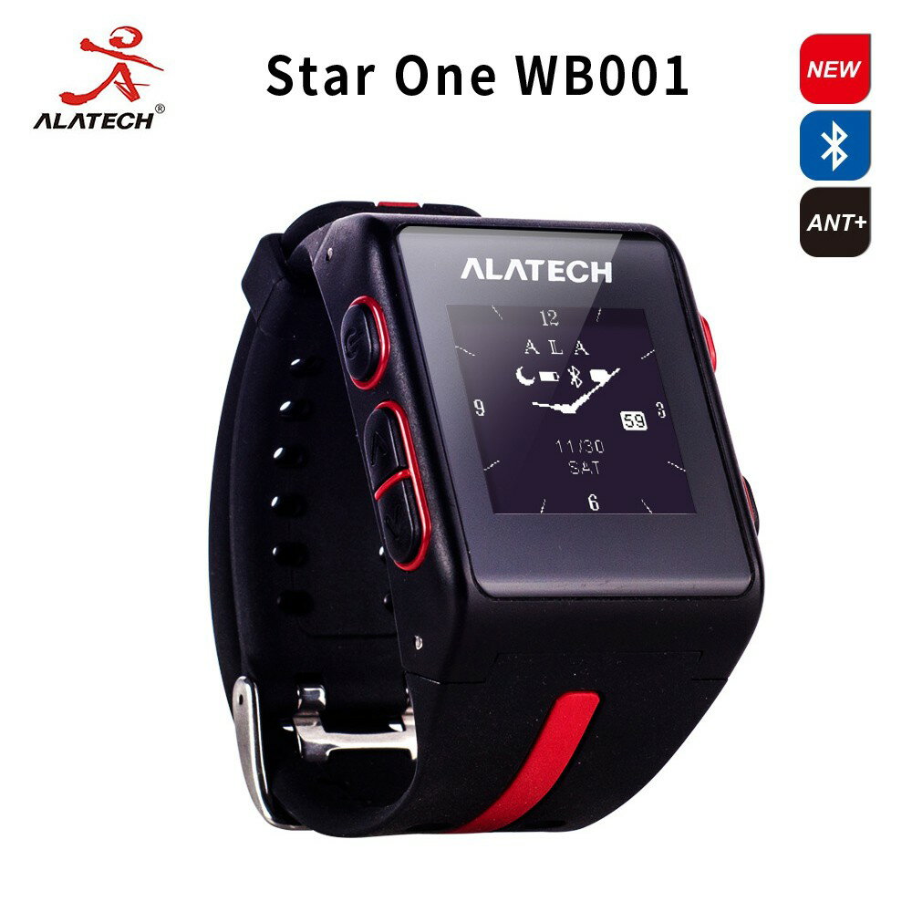 ALATECH Star One GPS腕式心率智慧運動錶 (WB001) T