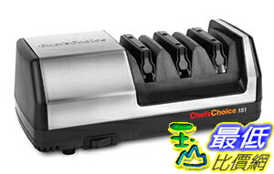[美國直購] 電動磨刀器 Chef's Choice Model 151 Stainless Steel Universal Electric Knife Sharpener $8690