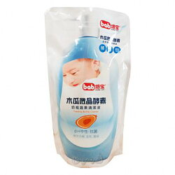 培寶 奶瓶蔬果清潔液補充包-木瓜酵素 900ml【德芳保健藥妝】