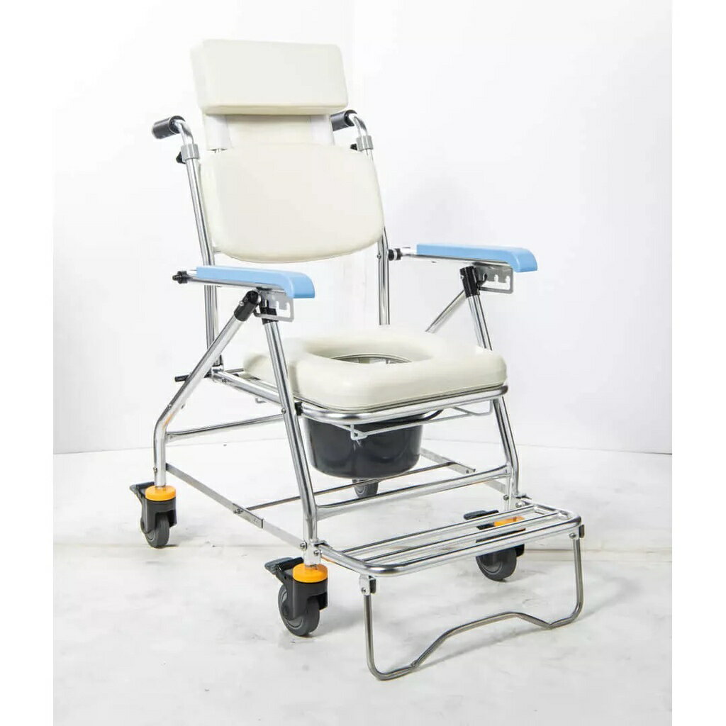 均佳 鋁合金背可調收合洗澡便器椅 JCS-207 背可調角度馬桶椅 便盆椅 洗澡椅 可收合馬桶椅
