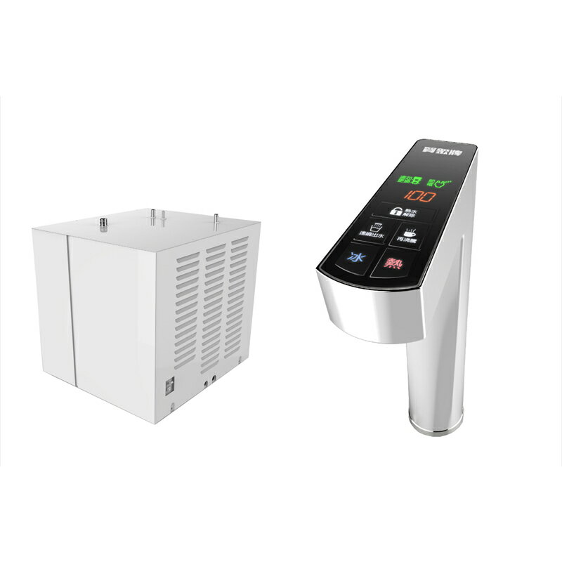 賀眾牌 廚下型冰熱飲水機 適用220V電源 /組 UW-2302DW-2【CUBE卡最高10%回饋】
