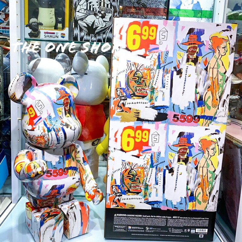 TheOneShop BE@RBRICK ANDY WARHOL BASQUIAT 4 安迪沃荷巴斯奇亞巴安巴