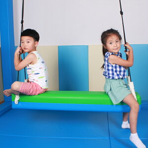 免運+開發票 方形木馬秋千早教室內兒童感統平衡訓練教玩具器材體能器械橫抱筒