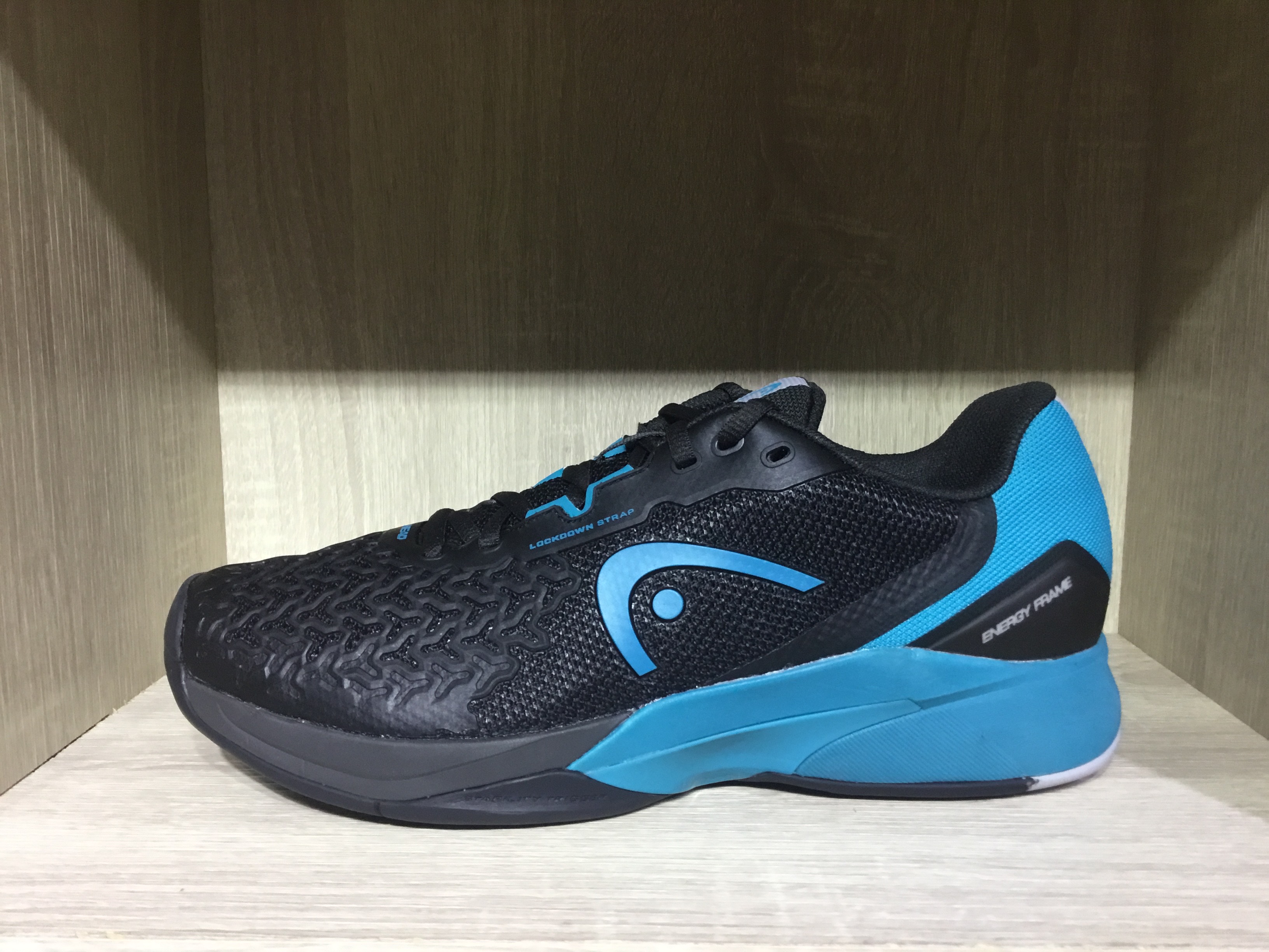 2021 Head Revolt Pro 3.5(黑/藍)專業男網球鞋