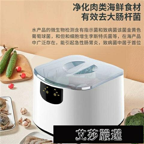 果蔬清洗機果蔬凈化機器食材消毒凈化機家用廚房電器多功能創意禮品電器