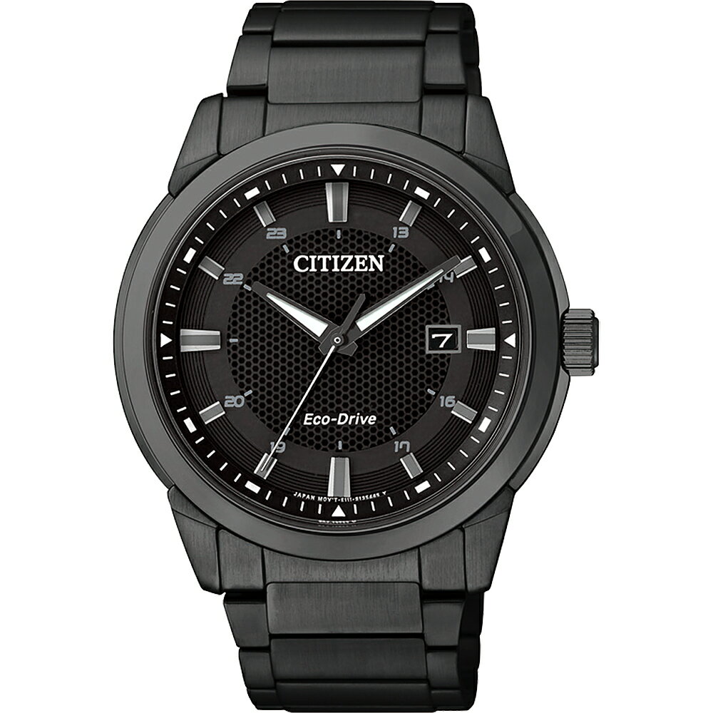 CITIZEN 星辰錶 光動能時尚腕錶(BM7145-51E)-41mm-黑面鋼帶【刷卡回饋 分期0利率】【APP下單22%點數回饋】