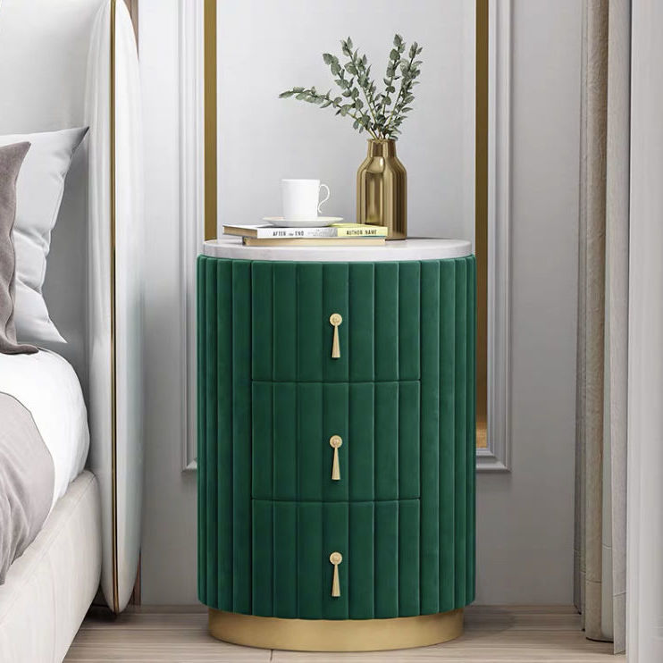 免運 床頭櫃 北歐風INS免安裝臥室床邊收納小型櫃子置物架輕奢床頭櫃簡約現代