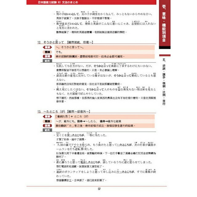 新日本語能力試驗N1文法整理集 7