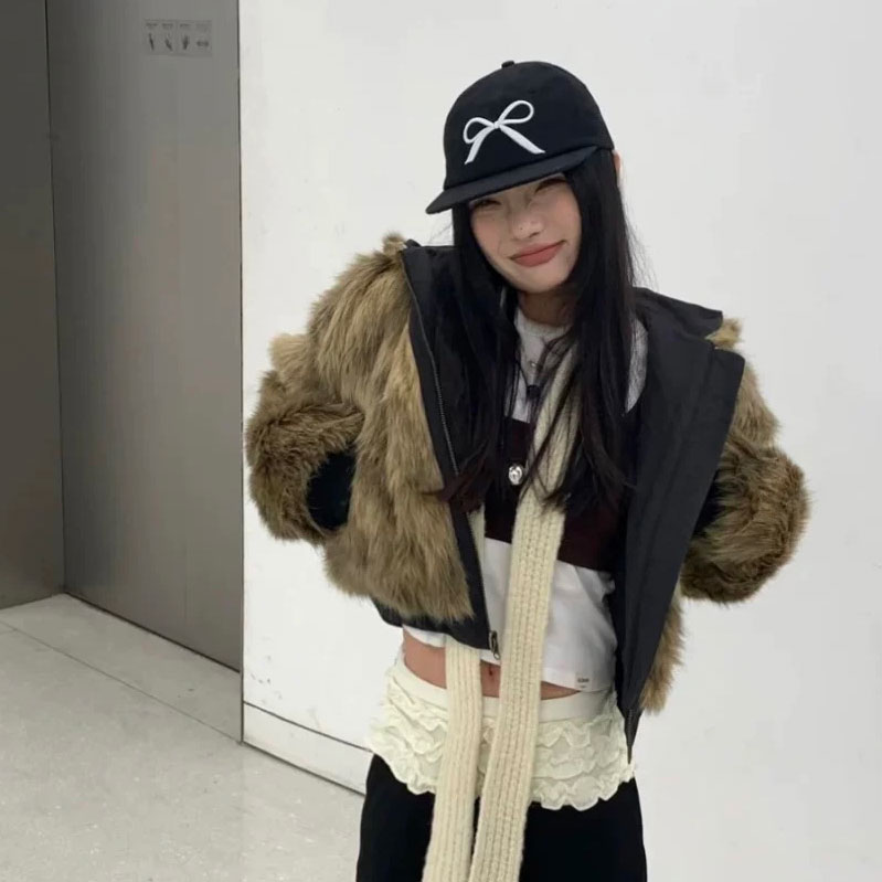 ANNAS 韓國黑色蝴蝶鴨舌帽 蝴蝶結帽子 蝴蝶結棒球帽 刺繡蝴蝶結帽 2