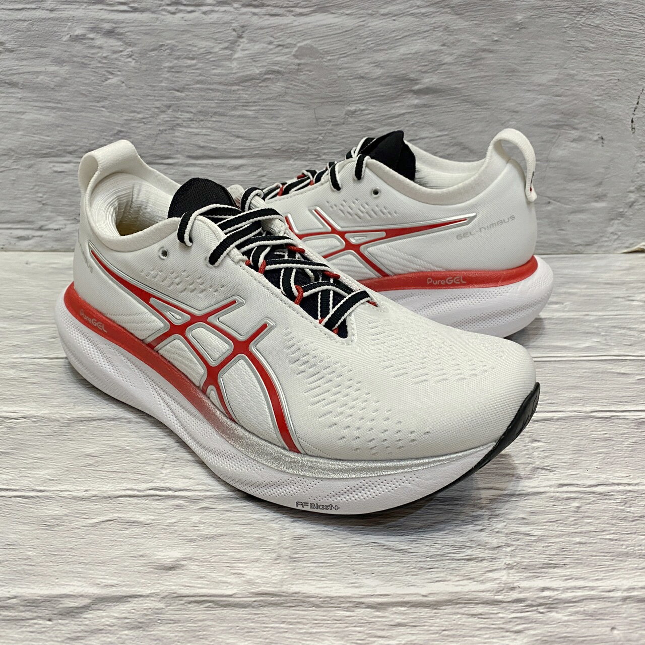 ASICS 亞瑟士 GEL-NIMBUS 25 週年紀念 男款 跑鞋 慢跑鞋 1011B750-100 馬拉松 慢跑