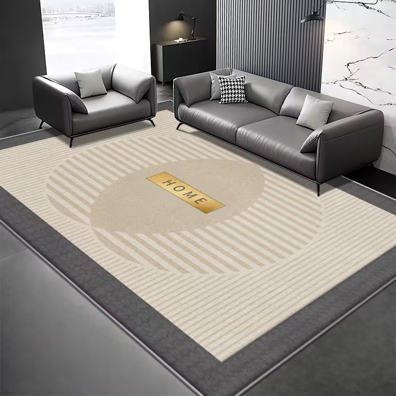 輕奢高級地毯客廳茶幾毯定制沙發北歐家用新款高端臥室墊子地墊大