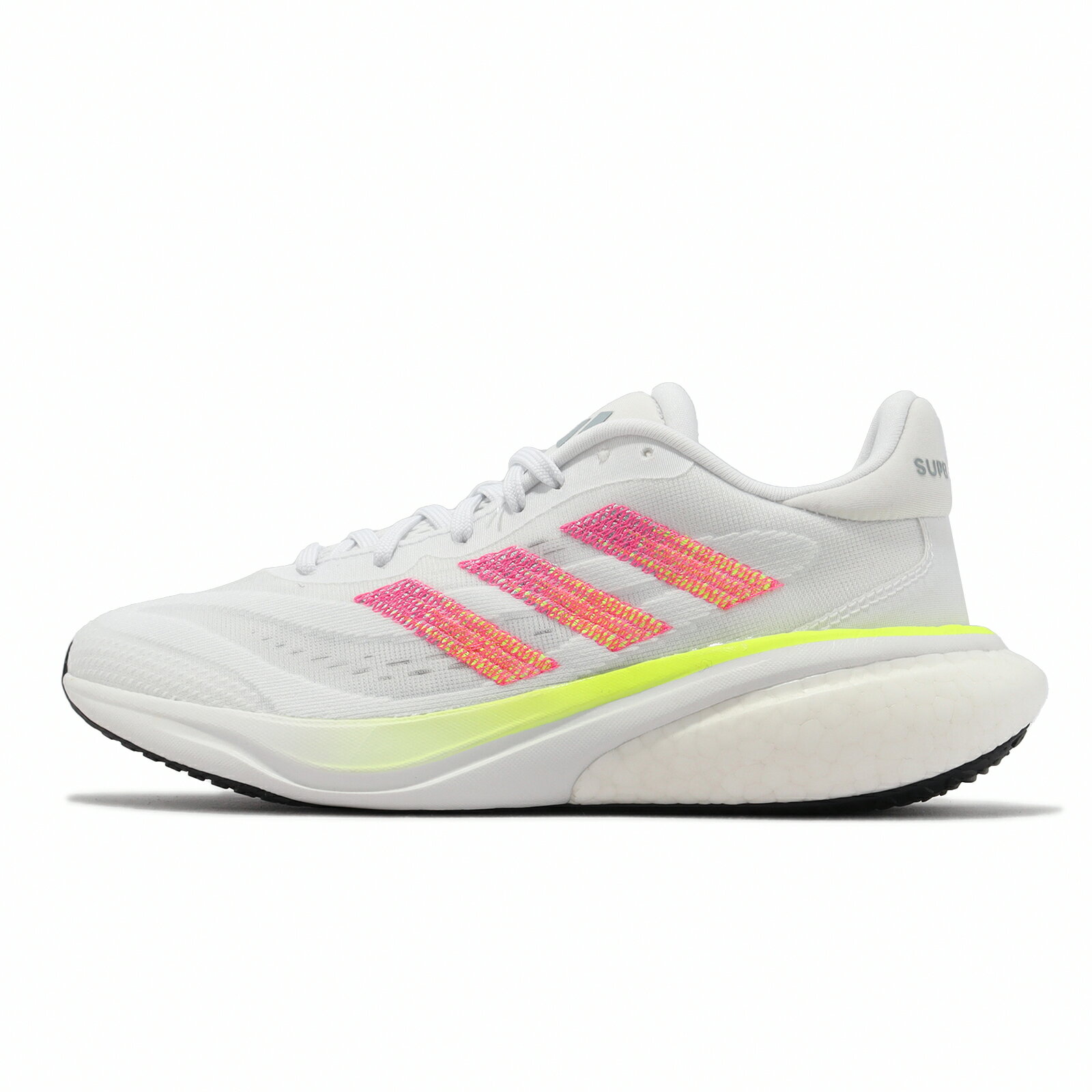 adidas 慢跑鞋 Supernova 3 W 女鞋 白 粉 運動鞋 緩衝 輕量 路跑 愛迪達 HQ1805