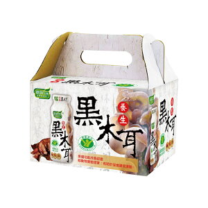 歐典生機 養生黑木耳禮盒(180ml/12瓶/盒)【杏一】
