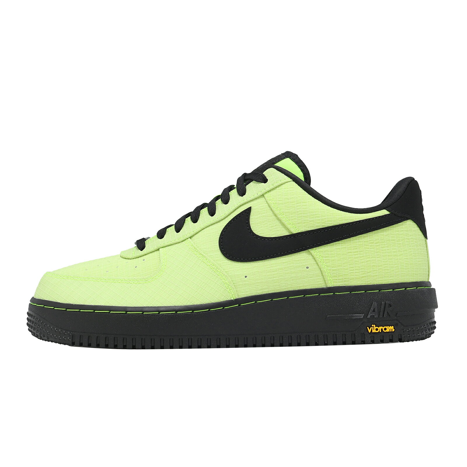 Nike 休閒鞋 Air Force 1 07 LX Vibram 男鞋 綠 黃金大底 IH1943-700