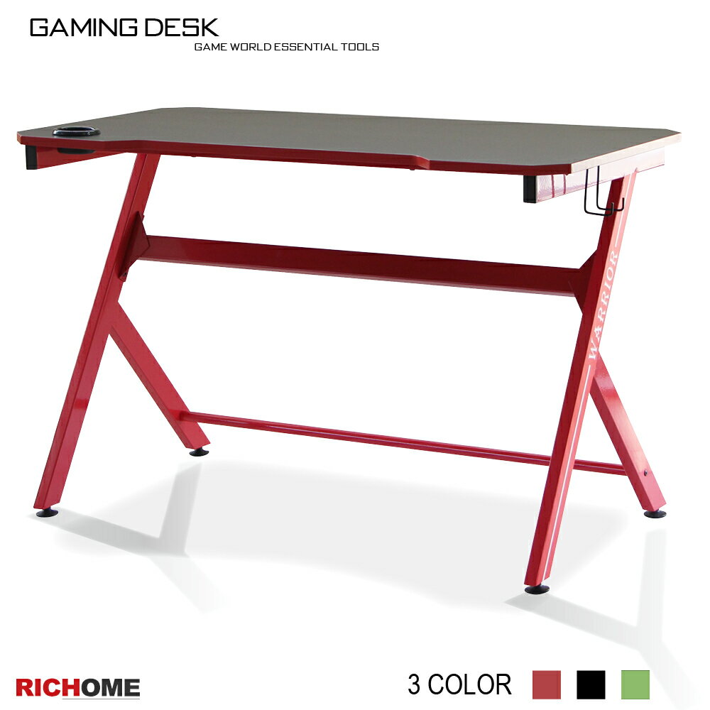 電腦桌/書桌/電競桌/工作桌 電競玩家電腦桌(3色) 【DE269】RICHOME